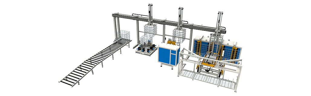 IBC 吨桶框架生产线
